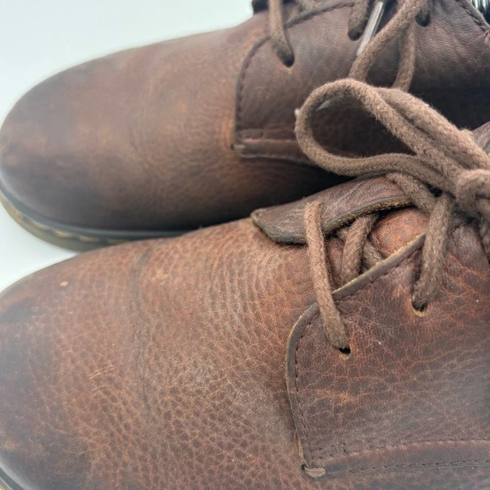 Dr. Martens Elsfield Lace Up Shoes Mens 11 Brown Leather Derby Oxford Gorpcore